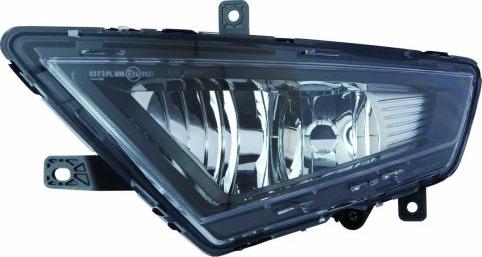 ABAKUS 445-2013R-UE - Fog Light autospares.lv