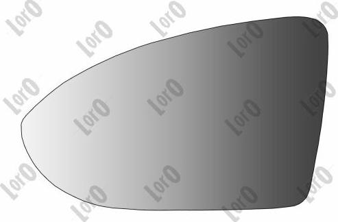 ABAKUS 4060G05 - Mirror Glass, outside mirror autospares.lv