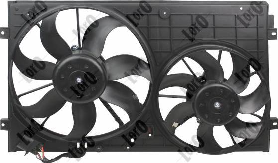 ABAKUS 048-014-0005 - Fan, radiator autospares.lv