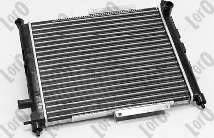 ABAKUS 043-017-0001 - Radiator, engine cooling autospares.lv