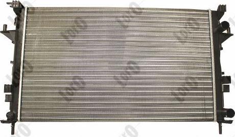 ABAKUS 042-017-0009 - Radiator, engine cooling autospares.lv