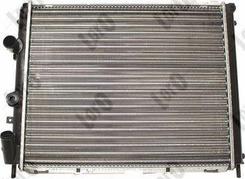 ABAKUS 042-017-0004 - Radiator, engine cooling autospares.lv