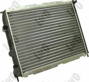 ABAKUS 042-017-0007 - Radiator, engine cooling autospares.lv