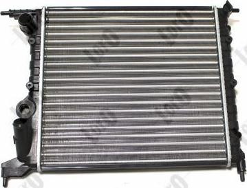 ABAKUS 042-017-0019 - Radiator, engine cooling autospares.lv