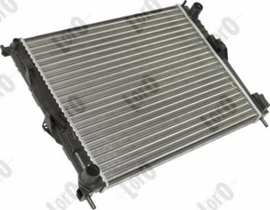 ABAKUS 042-017-0072 - Radiator, engine cooling autospares.lv