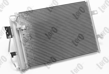 ABAKUS 054-016-0003 - Condenser, air conditioning autospares.lv