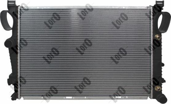 ABAKUS 054-017-0055-B - Radiator, engine cooling autospares.lv