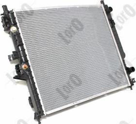 ABAKUS 054-017-0012-B - Radiator, engine cooling autospares.lv