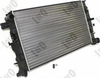 ABAKUS 054-017-0035 - Radiator, engine cooling autospares.lv