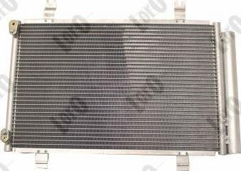 ABAKUS 050-016-0002 - Condenser, air conditioning autospares.lv