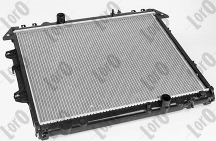 ABAKUS 051-017-0043 - Radiator, engine cooling autospares.lv