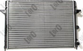 ABAKUS 053-017-0045 - Radiator, engine cooling autospares.lv