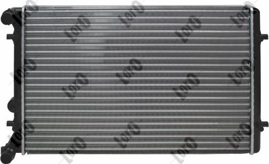 ABAKUS 053-017-0060 - Radiator, engine cooling autospares.lv