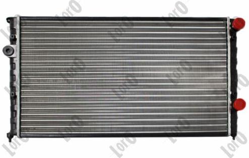 ABAKUS 053-017-0004 - Radiator, engine cooling autospares.lv