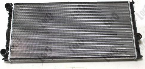 ABAKUS 053-017-0008 - Radiator, engine cooling autospares.lv