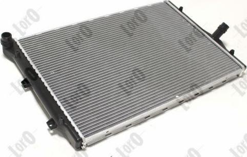 ABAKUS 053-017-0017-B - Radiator, engine cooling autospares.lv