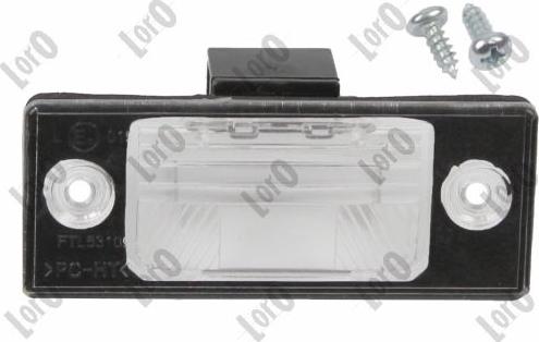 ABAKUS 053-10-920 - Licence Plate Light autospares.lv