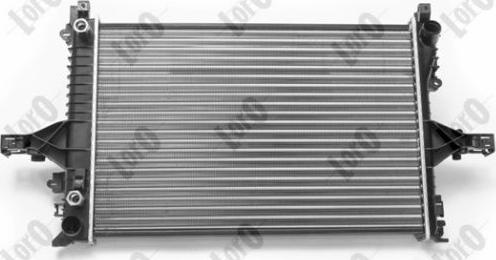 ABAKUS 052-017-0010 - Radiator, engine cooling autospares.lv