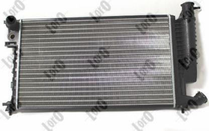 ABAKUS 009-017-0049 - Radiator, engine cooling autospares.lv