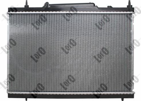 ABAKUS 009-017-0066-B - Radiator, engine cooling autospares.lv