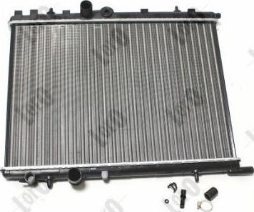 ABAKUS 009-017-0010 - Radiator, engine cooling autospares.lv