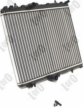 ABAKUS 009-017-0011 - Radiator, engine cooling autospares.lv