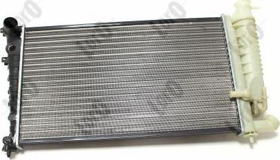 ABAKUS 009-017-0031 - Radiator, engine cooling autospares.lv