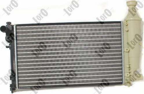 ABAKUS 009-017-0037 - Radiator, engine cooling autospares.lv