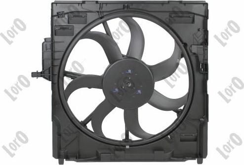 ABAKUS 004-014-0006 - Fan, radiator autospares.lv