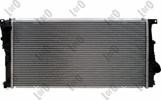 ABAKUS 004-017-0050 - Radiator, engine cooling autospares.lv