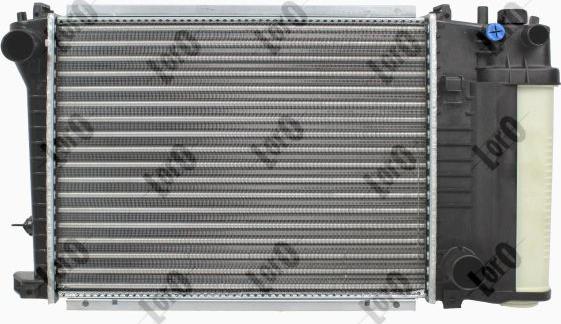 ABAKUS 004-017-0004 - Radiator, engine cooling autospares.lv