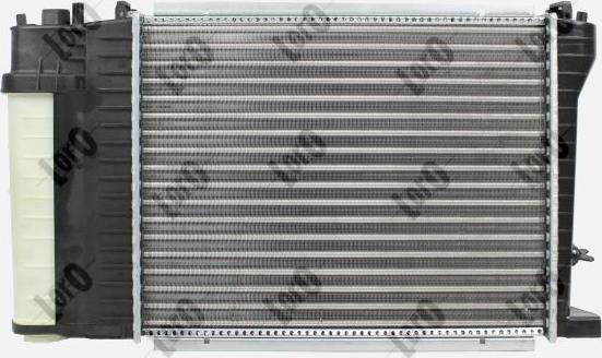 ABAKUS 004-017-0004 - Radiator, engine cooling autospares.lv