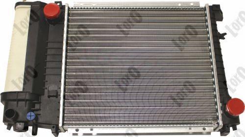 ABAKUS 004-017-0010 - Radiator, engine cooling autospares.lv