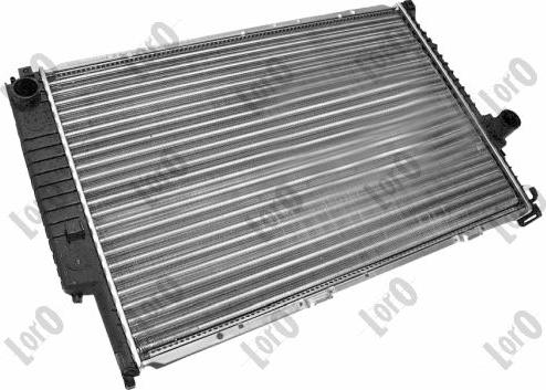 ABAKUS 004-017-0022 - Radiator, engine cooling autospares.lv