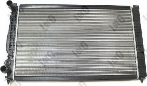 ABAKUS 003-017-0019 - Radiator, engine cooling autospares.lv