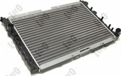 ABAKUS 002-017-0001 - Radiator, engine cooling autospares.lv