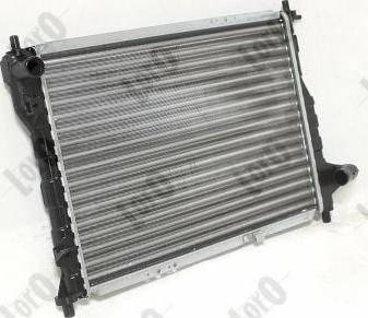 ABAKUS 007-017-0006 - Radiator, engine cooling autospares.lv