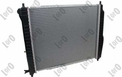 ABAKUS 007-017-0002-B - Radiator, engine cooling autospares.lv