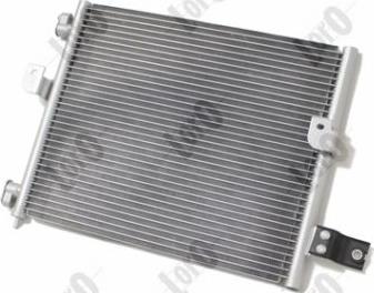 ABAKUS 019-016-0001 - Condenser, air conditioning autospares.lv