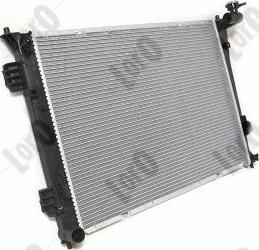 ABAKUS 019-017-0021-B - Radiator, engine cooling autospares.lv