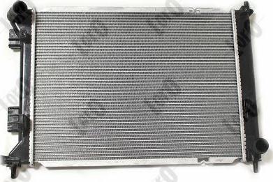 ABAKUS 019-017-0023-B - Radiator, engine cooling autospares.lv