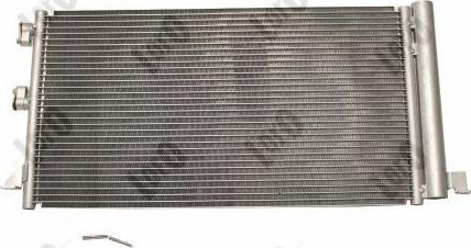 ABAKUS 016-016-0018 - Condenser, air conditioning autospares.lv