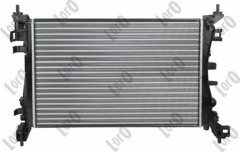 ABAKUS 016-017-0043 - Radiator, engine cooling autospares.lv