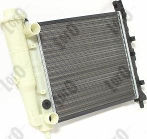 ABAKUS 016-017-0047 - Radiator, engine cooling autospares.lv