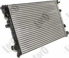 ABAKUS 016-017-0057 - Radiator, engine cooling autospares.lv