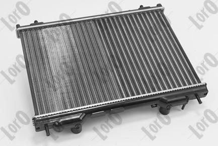 ABAKUS 016-017-0008 - Radiator, engine cooling autospares.lv