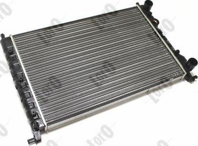 ABAKUS 016-017-0010 - Radiator, engine cooling autospares.lv