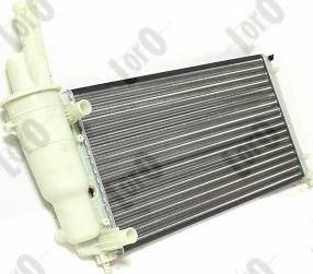 ABAKUS 016-017-0012 - Radiator, engine cooling autospares.lv