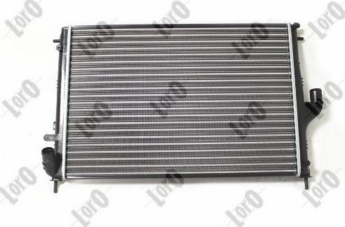 ABAKUS 010-017-0002 - Radiator, engine cooling autospares.lv