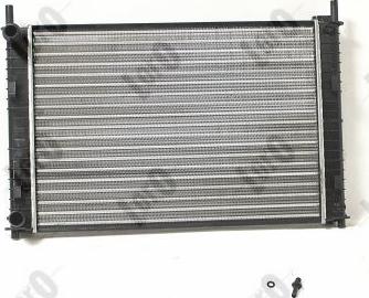 ABAKUS 017-017-0017 - Radiator, engine cooling autospares.lv